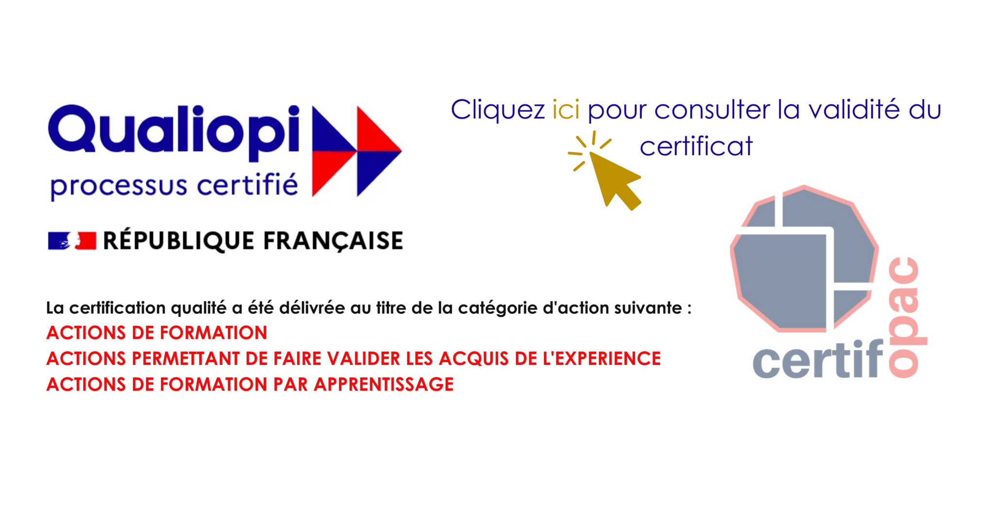 Les Obligations D Affichage Du Certificat Qualiopi Certifopac