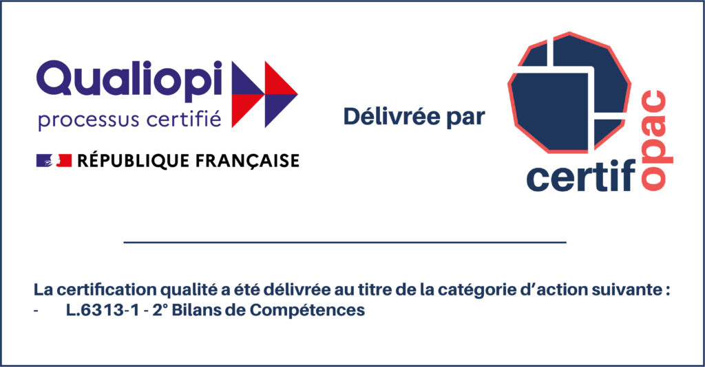 logo certifié qualiopi bilans de compétences