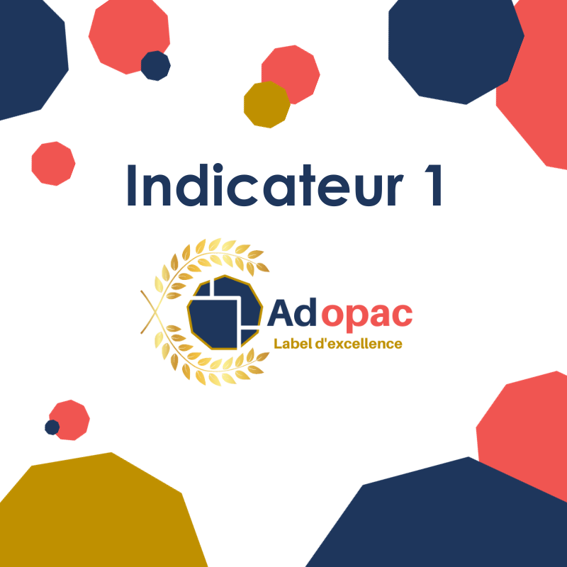 Indicateur 1 adopac